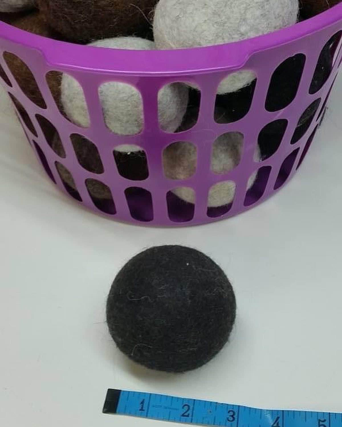 Felted Alpaca Fiber Dryer Balls